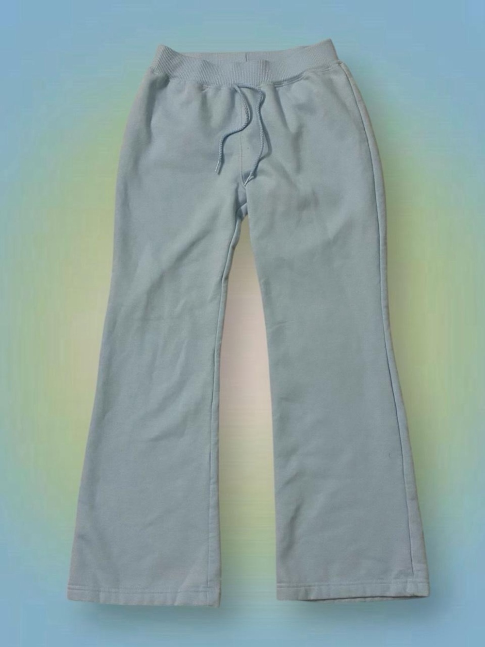 Soft Light Blue Track Pants - Women